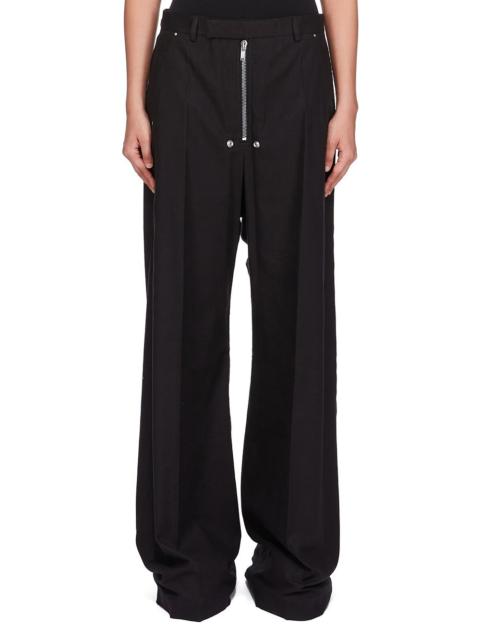 Rick Owens Black Concordians Tailored Wide Belas Trousers