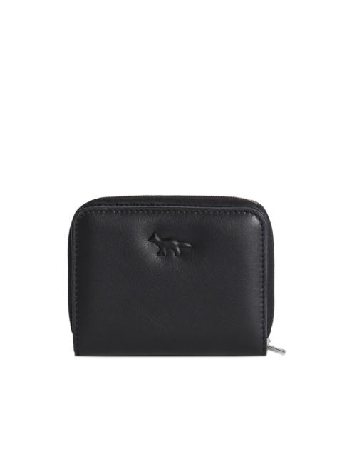 Maison Kitsuné fox-head zip-around wallet