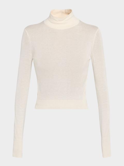 FRAME Slim Wool Turtleneck