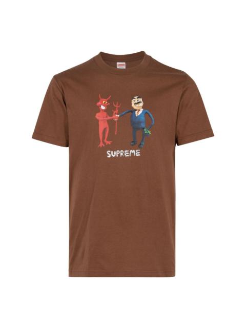 Supreme Business cotton T-shirt