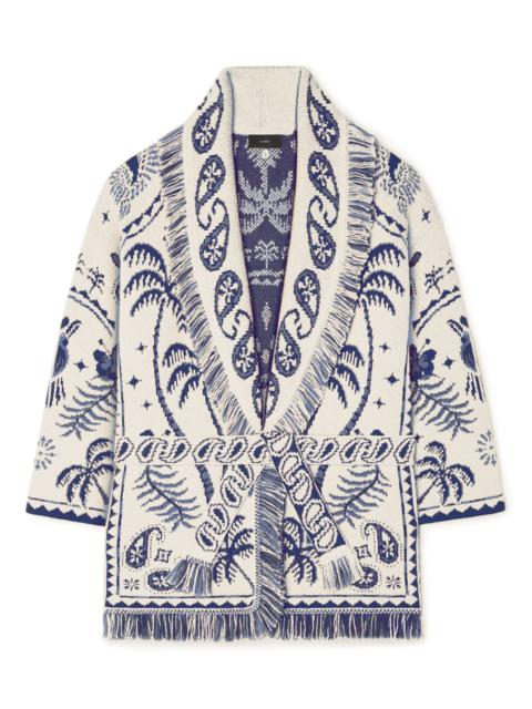 Alanui Lush Nature Foulard Cardigan