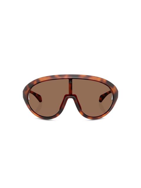 Moncler oversized-frame sunglasses