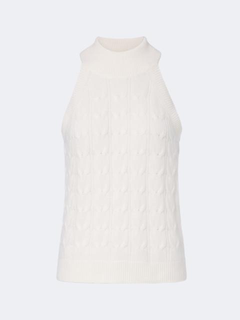 LISA YANG Serafine cable-knit cashmere top
