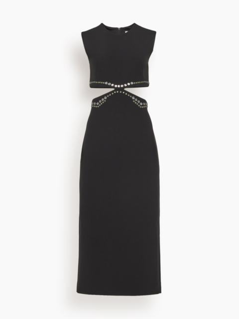 Striking Coolness Dress in Black