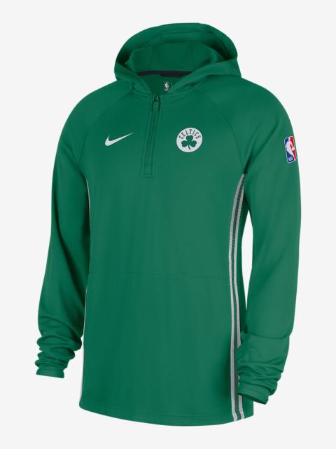 Nike Boston Celtics Zoned Men's Nike Dri-FIT NBA 1/4-Zip Hoodie