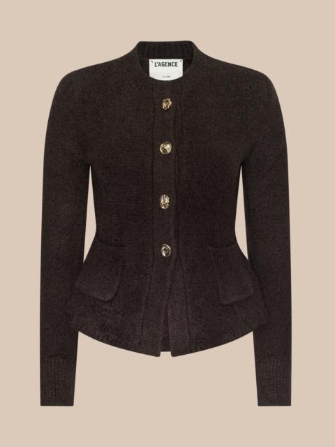 L'AGENCE Melissa Knit Cardigan
