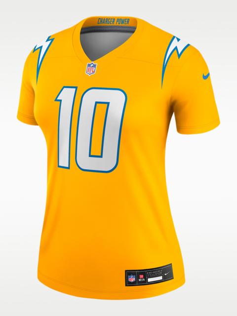 Nike Justin Herbert Los Angeles Chargers Women's Nike Dri-FIT NFL Legend Jersey