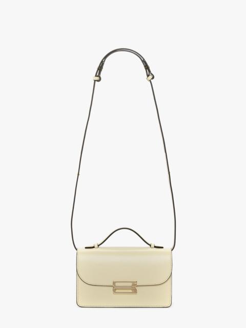 Victoria Beckham Mini Dorian Bag In Ivory Smooth Leather