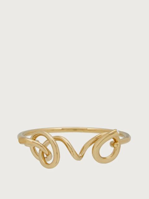 FERRAGAMO SCULPTURE BRACELET