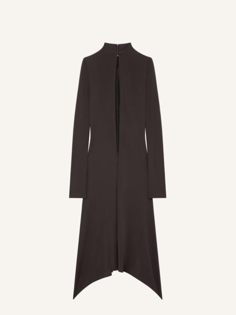 courrèges VOLCANO MIDI JERSEY DRESS