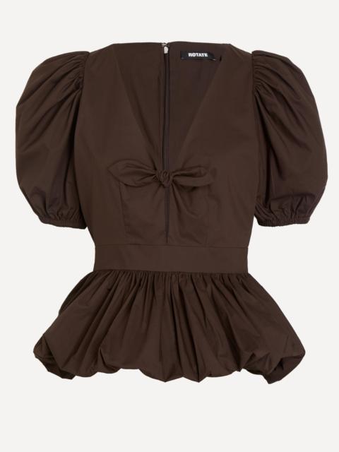 ROTATE Puff Sleeve Bubble Top