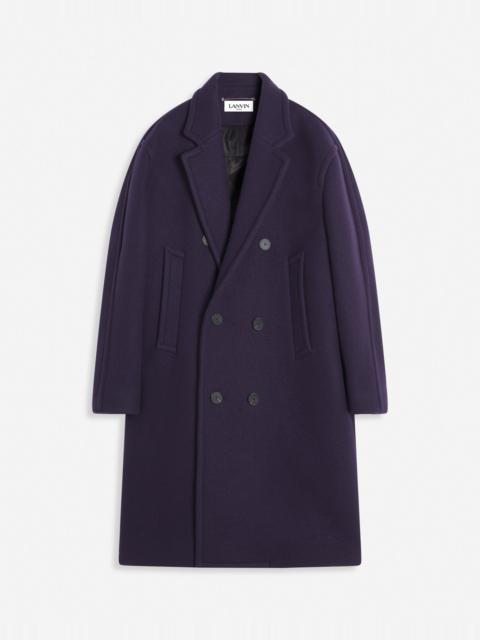 Lanvin OVERSIZED DOUBLE-BREASTED COAT