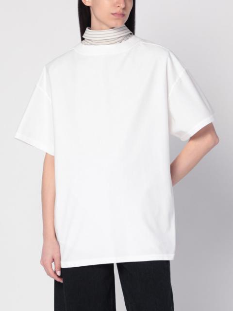 Maison Margiela White reversed shirt T-shirt