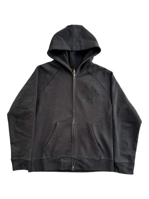 Chrome Hearts Paper Jam Zip Up Hoodie "Black" CHRM1334