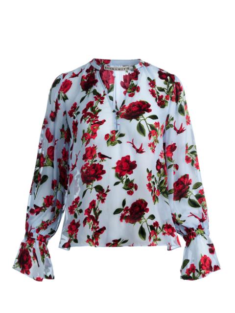 Alice + Olivia MORANNE BLOUSE