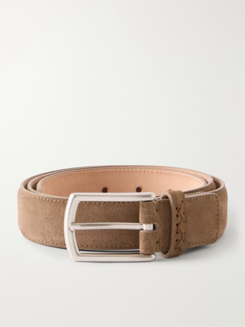 ZEGNA 3cm Suede Belt