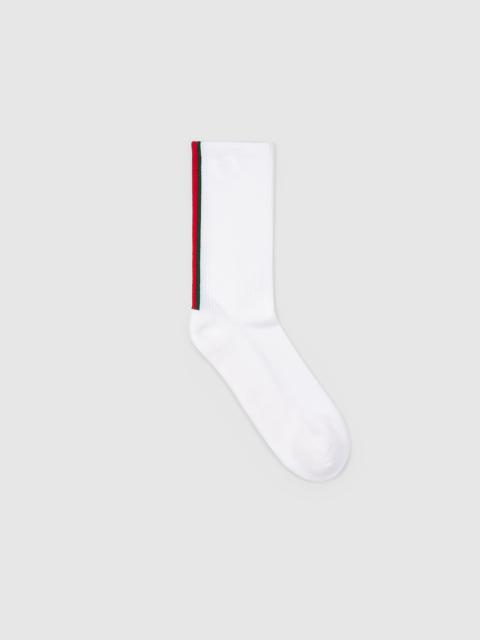 GUCCI Cotton socks with Web