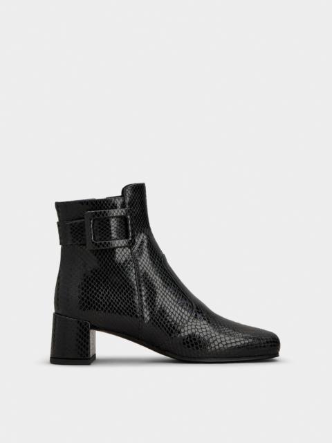 Roger Vivier Polly Booties in leather