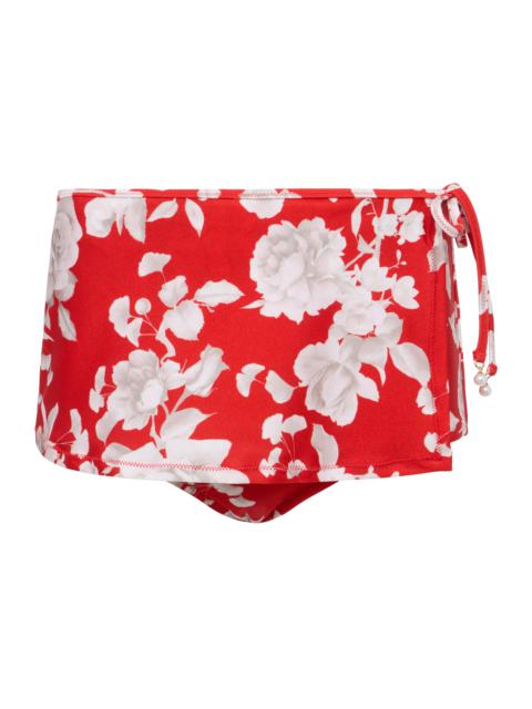 L'AGENCE Ellen Skirt Bikini Bottom
