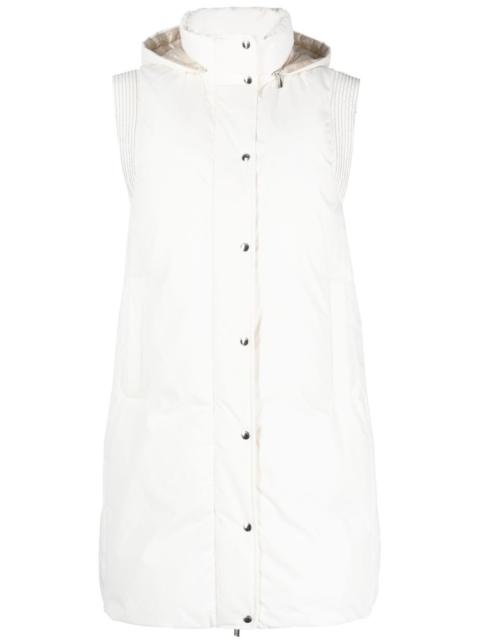 PESERICO beaded-trim padded down gilet