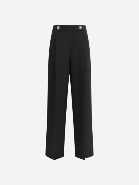 GIORGIO ARMANI Silk crepe cady one-dart Pants