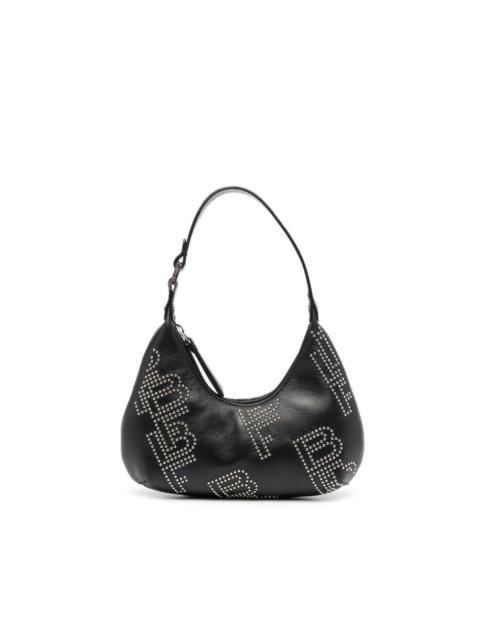 BY FAR stud-embellished leather tote bag