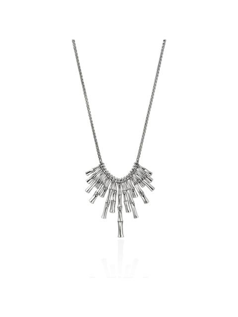 JOHN HARDY Bamboo Bib Necklace, Sterling Silver