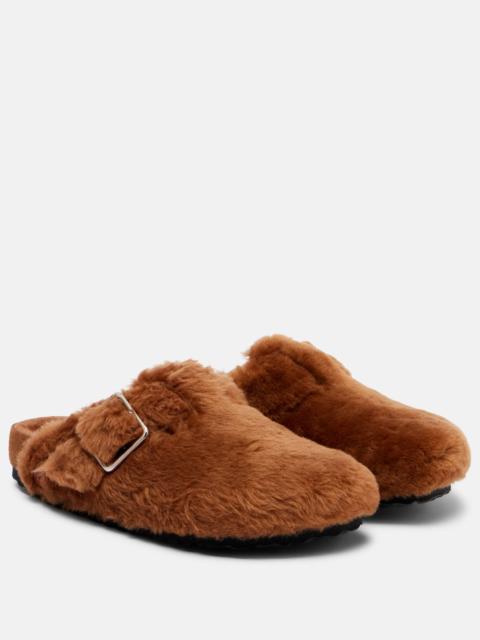 BIRKENSTOCK Boston shearling clogs