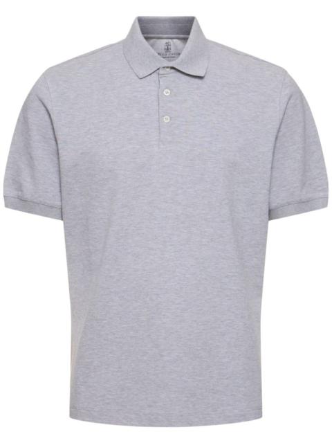 Cotton piquet polo