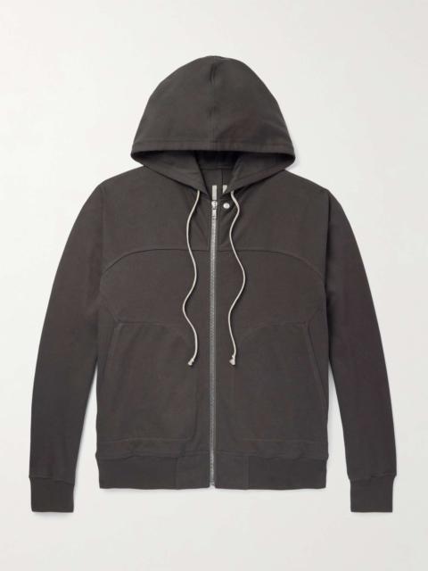 パーカー・フーディ RICK OWENS  Granbury studded cotton jersey hoodie Granbury studded cotton jersey hoodie in black - Rick Owens