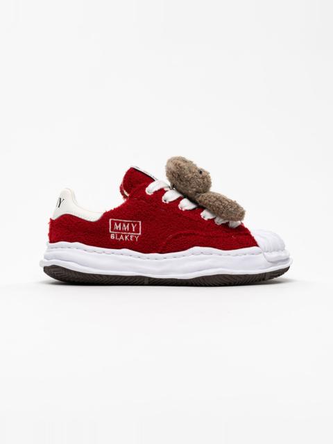Maison MIHARAYASUHIRO PINK HOUSE x MMY "BLAKEY"OG Sole Chenille Embroidey Low-top Sneaker