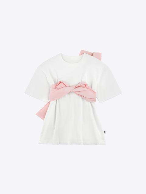 TAFFETA KNOT T-SHIRT