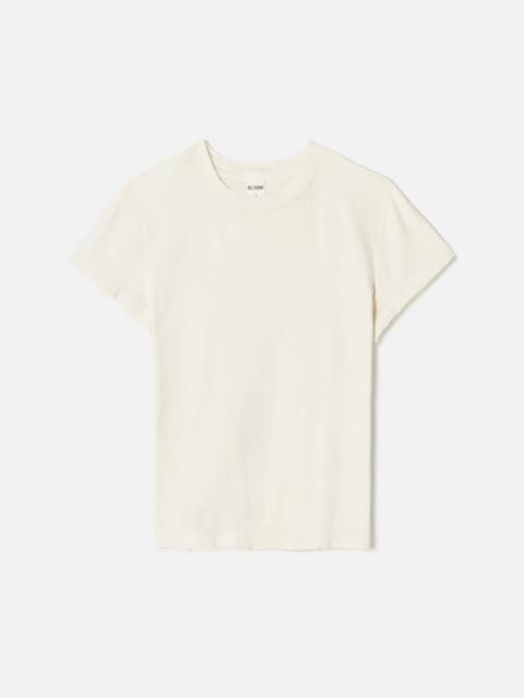 RE/DONE Hanes Baby Tee - Vintage White