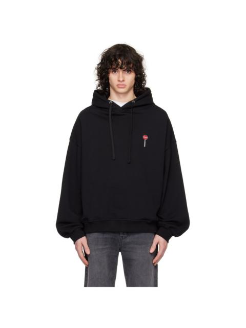 FIORUCCI Black Patch Hoodie