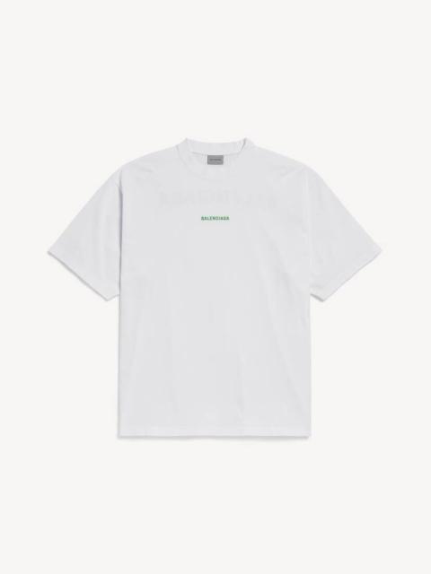 BALENCIAGA Men's Balenciaga Back Medium Fit T-shirt in White