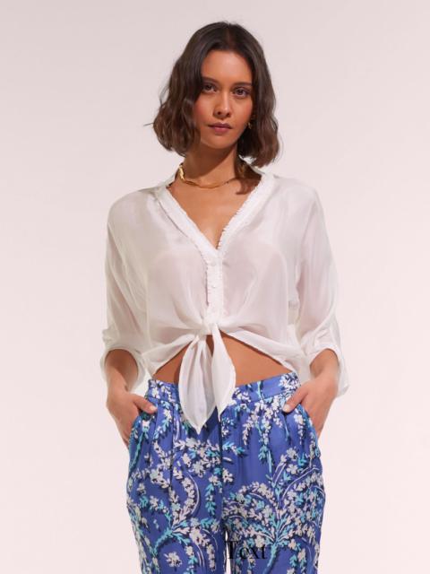 Poupette St Barth Shirt Azia - Natural White