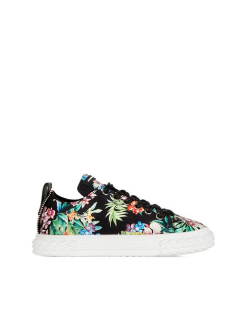 floral print sneakers