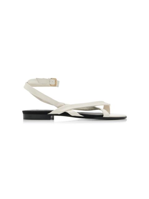 CO Leather Sandals ivory