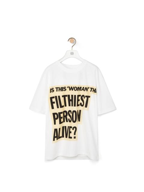 Loewe Divine T-shirt in cotton