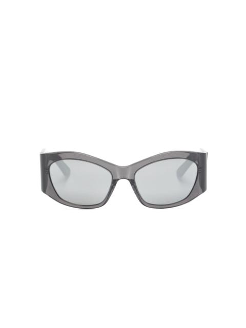 BALENCIAGA rectangle-frame sunglasses