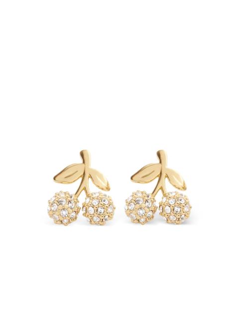 COACH embellished cherry stud earrings