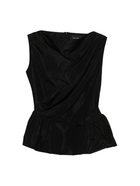 Simone Rocha draped peplum top