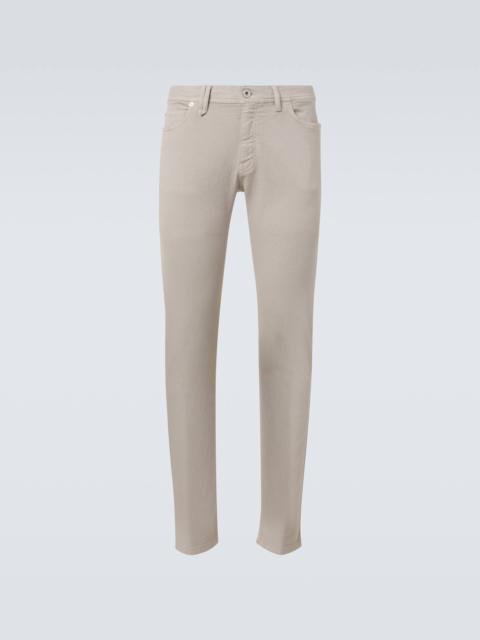 Brioni Mid-rise slim jeans