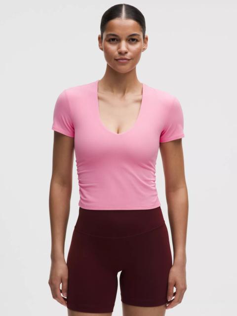 lululemon All It Takes Ribbed Nulu V-Neck T-Shirt *B–D Cups