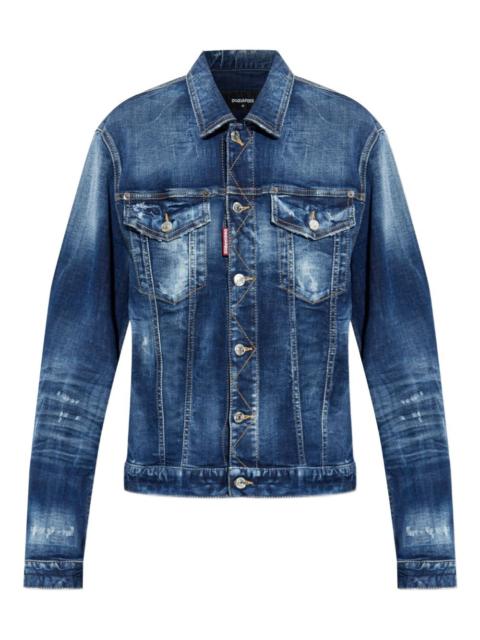 DSQUARED2 distressed denim jacket