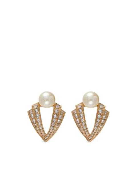 Valentino Je Les V embellished earrings