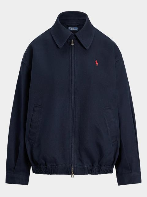 Polo Ralph Lauren Double-Faced Cotton Bomber Jacket