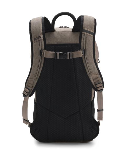 BOSS RIPSTOP BACKPACK WITH CHEST STRAP AND POCKETS