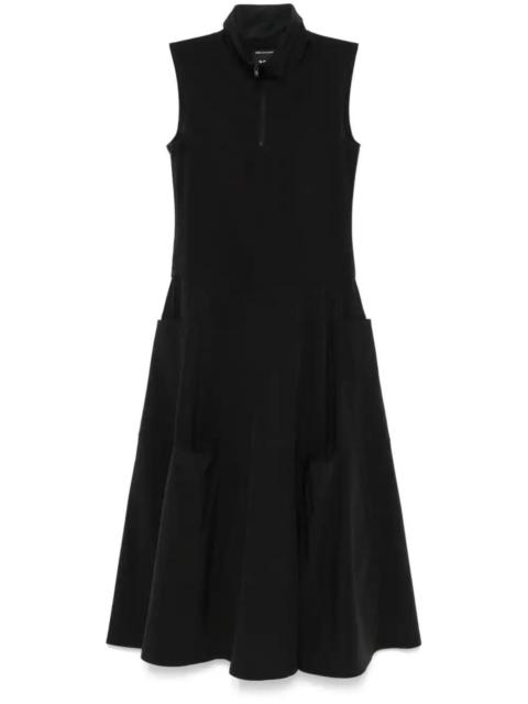 Y-3 Vent midi dress