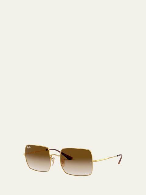 Metal Square Sunglasses